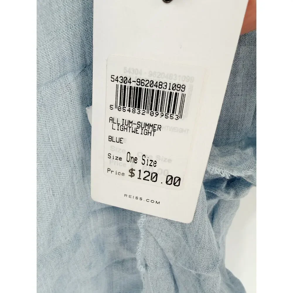 REISS Allium Lightweight Summer Scarf NEW Womens $120